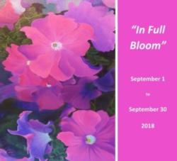 In Full Bloom art sale and exhibit