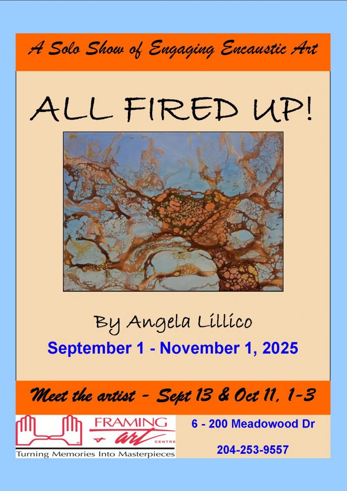 Framing & Art Centre is pleased to present "All Fired Up!", an exhibition of original paintings by local artist Angel Lillico.